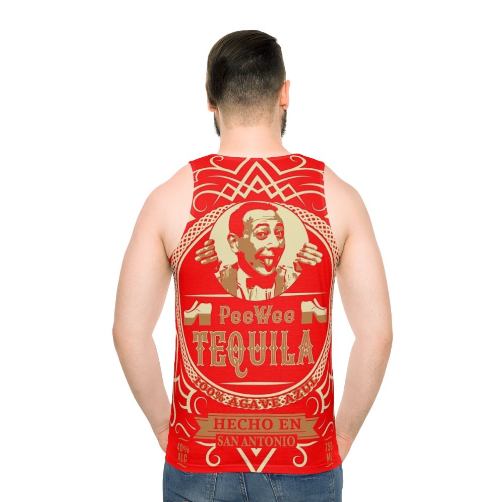 Pee Wee Herman Tequila Label Unisex Tank Top