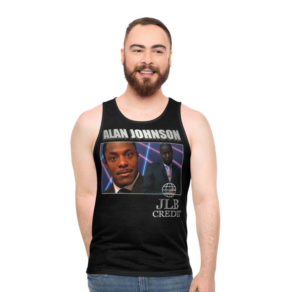 Peep Show Alan Johnson 90s Tribute Unisex Tank Top