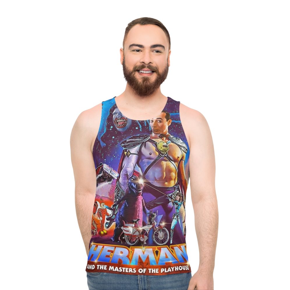 Peewee Herman Masters of the Universe Unisex Tank Top