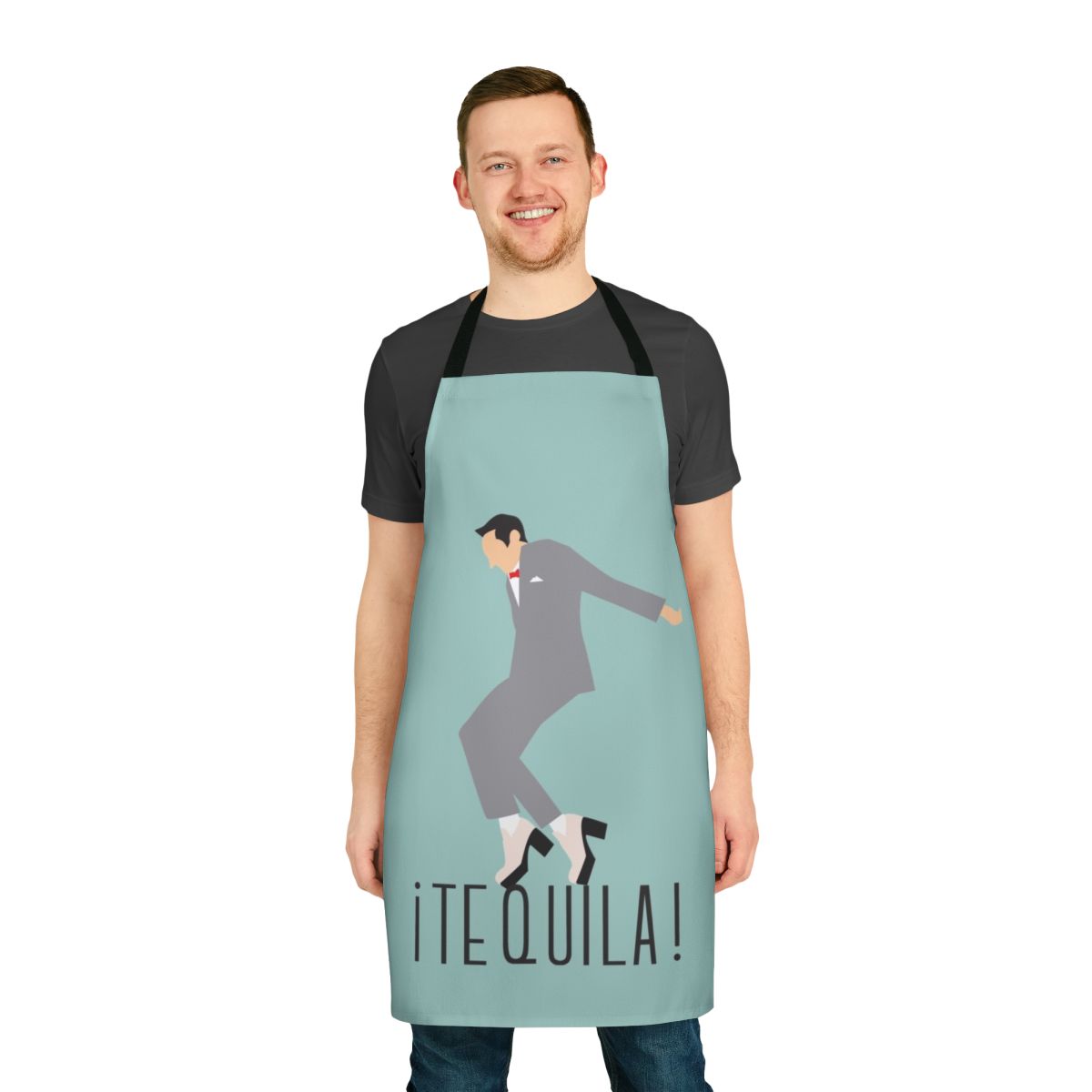 Peewee-themed tequila apron with a playful design for cooking and entertaining
