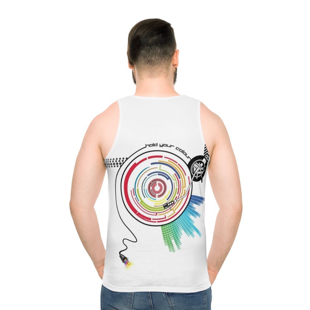 Pendulum vinyl music graphic unisex tank top