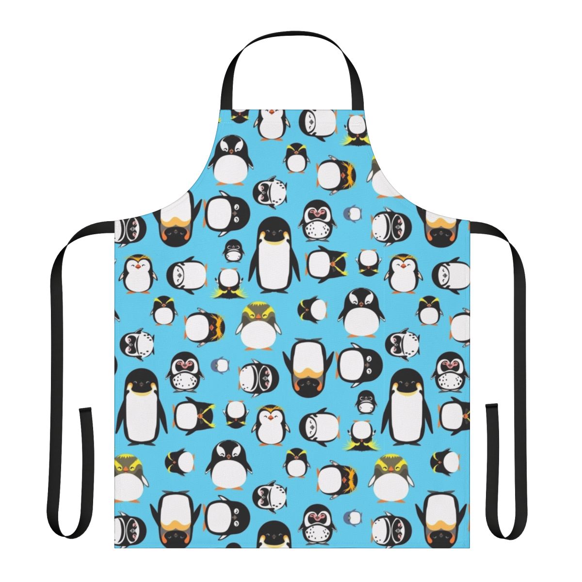 Penguin apron featuring different penguin species
