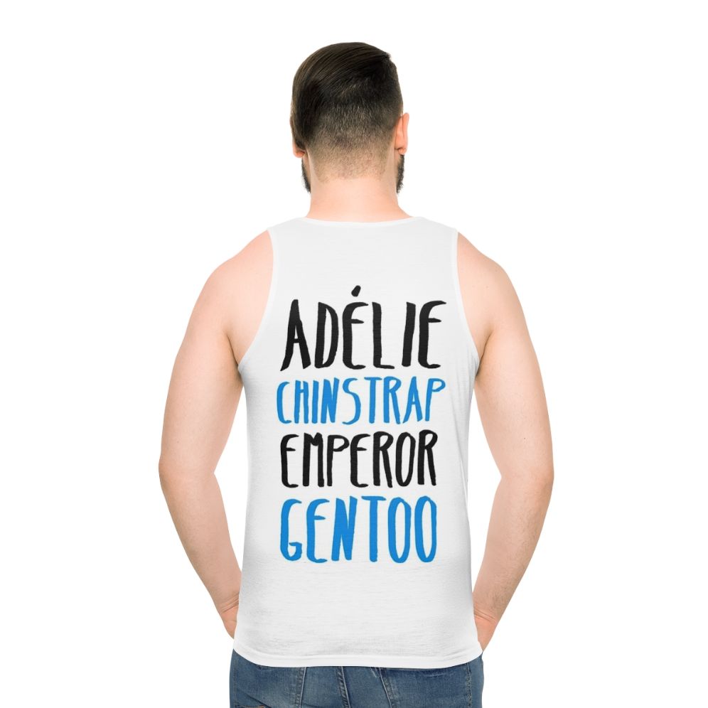 Penguin themed unisex tank top