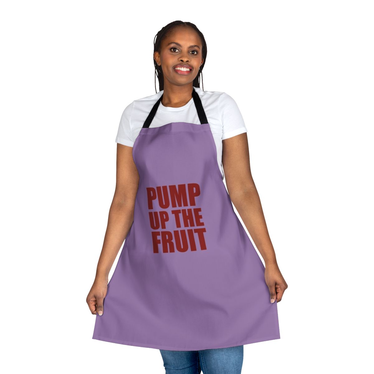Fruit-themed apron inspired by the Icarly TV series