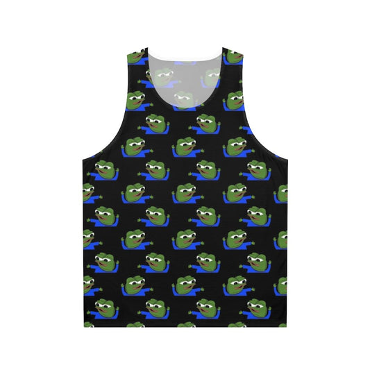 Pepos Pepo Dance Unisex Tank Top with Pepe the Frog meme