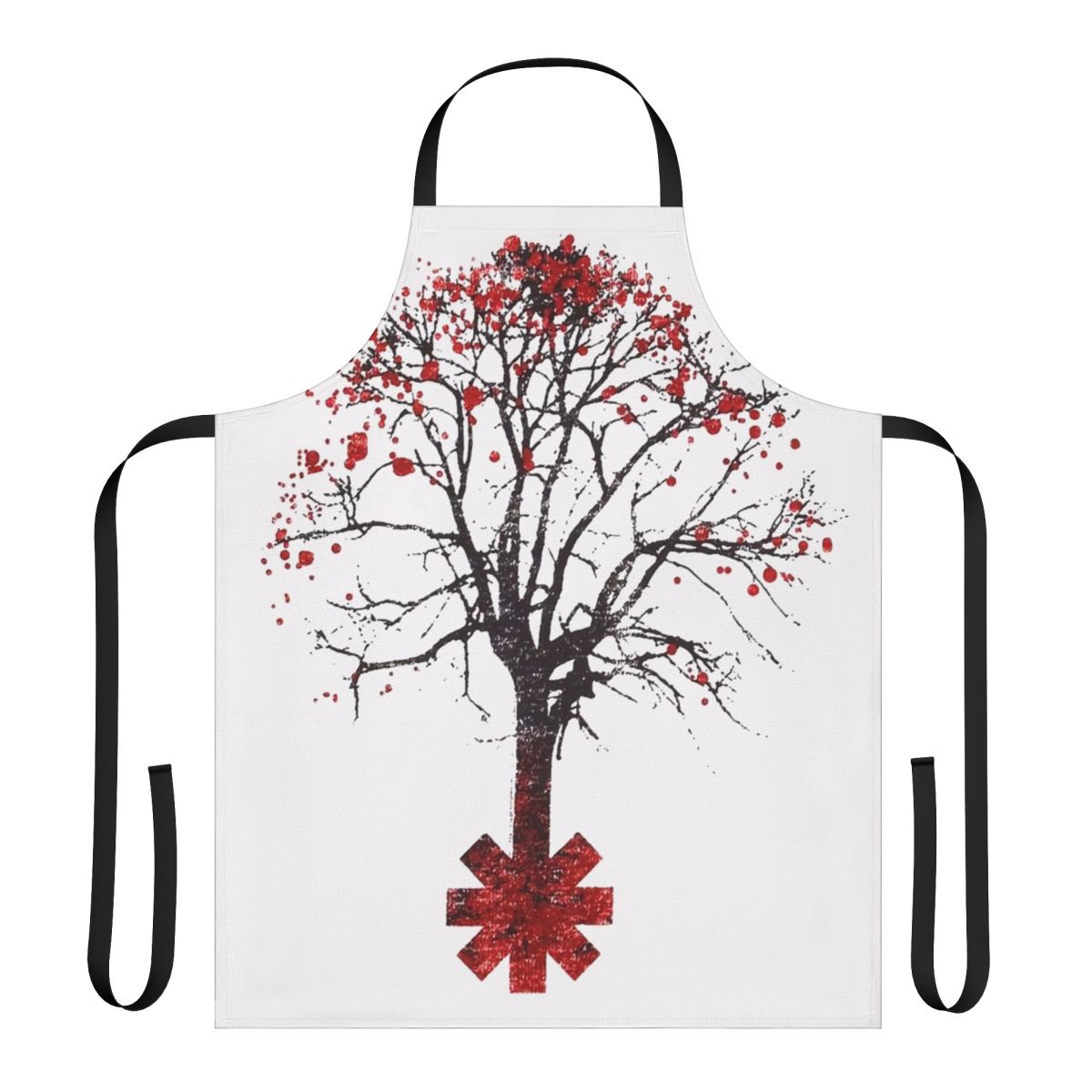 Peppers Tree Blood Apron with Red Hot Chili Peppers-inspired design