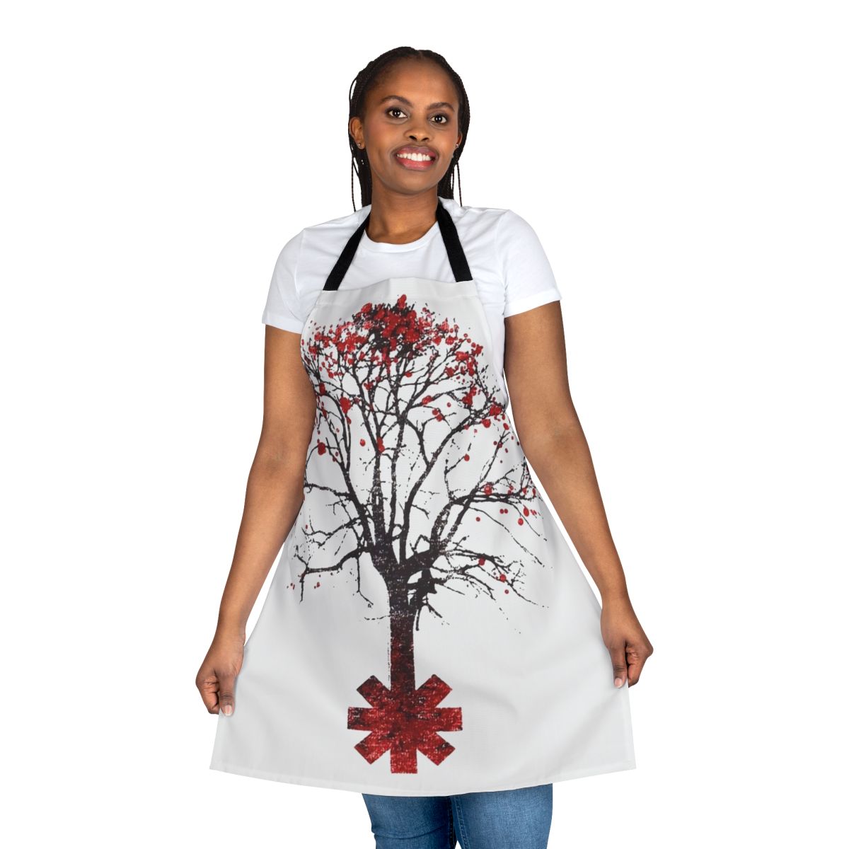Peppers Tree Blood Apron with Red Hot Chili Peppers-inspired design