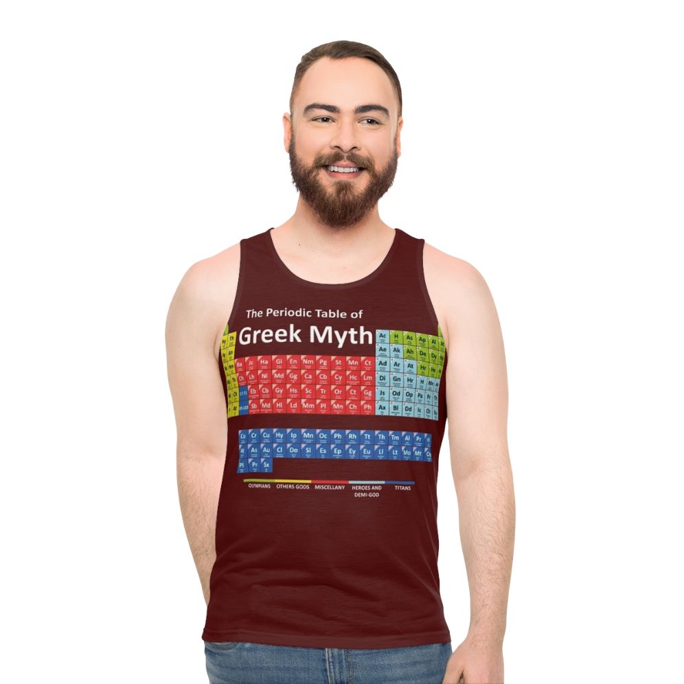 Unisex Periodic Table of Greek Mythology Tank Top