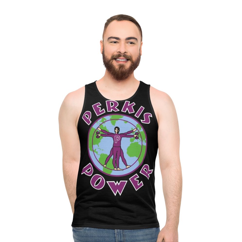 Perkis Power Unisex 90s Tank Top