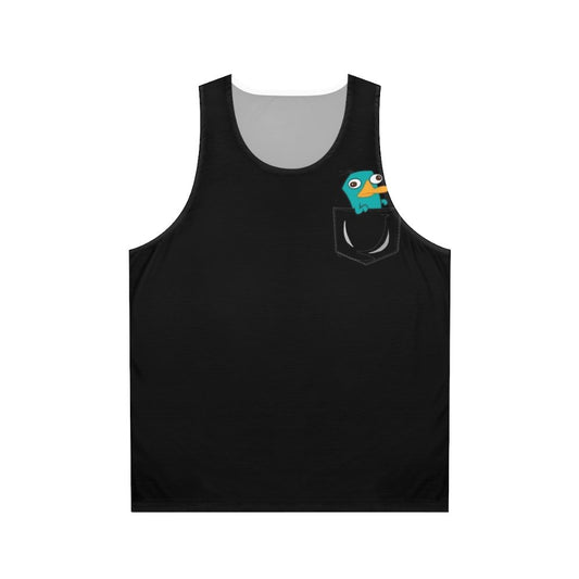 Perry the Platypus Pocket Unisex Tank Top