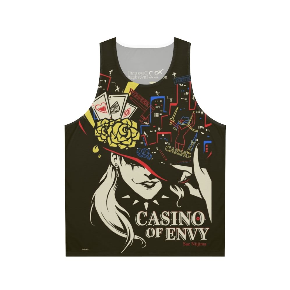 Persona 5 Unisex Tank Top featuring Metaverse Phantom Thieves