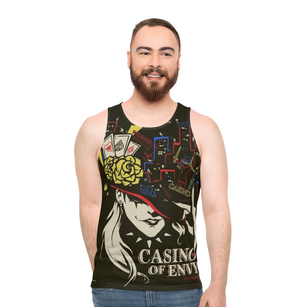 Persona 5 Unisex Tank Top featuring Metaverse Phantom Thieves