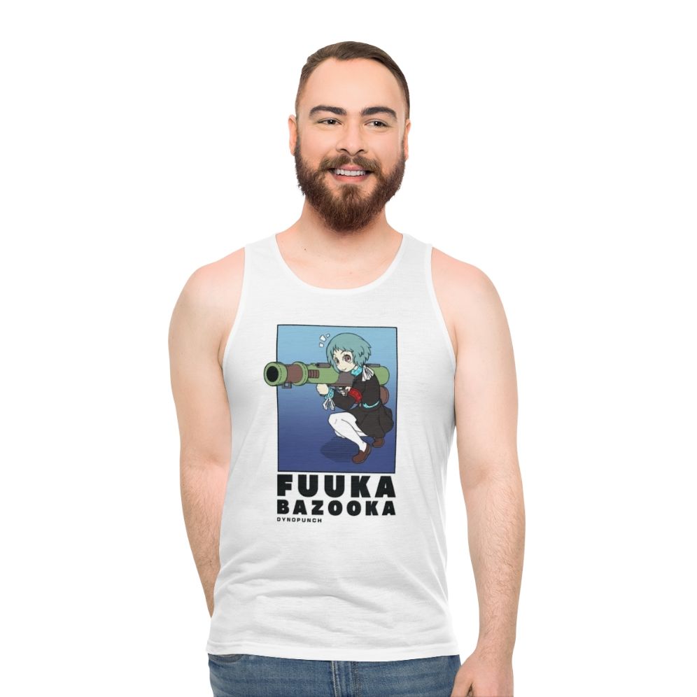 Persona Fuuka Yamagishi Bazooka Unisex Tank Top