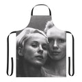 Apron featuring a stylized portrait of Ingmar Bergman, the renowned Swedish filmmaker