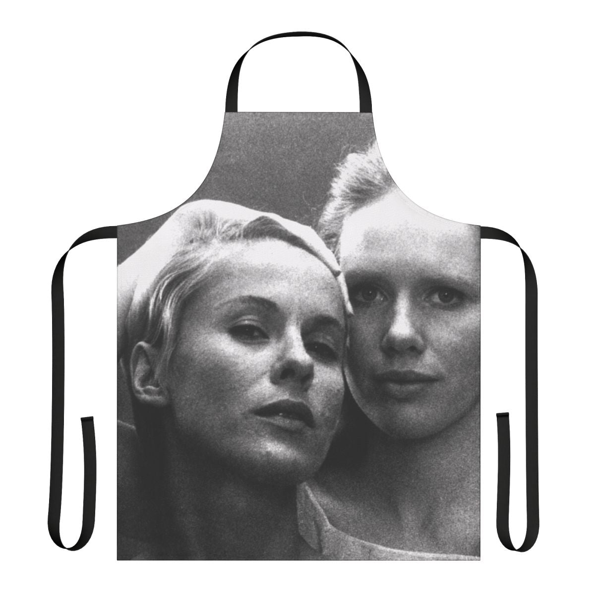 Apron featuring a stylized portrait of Ingmar Bergman, the renowned Swedish filmmaker