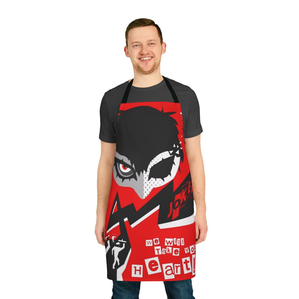 Persona-inspired Joker apron for fans of the popular anime series