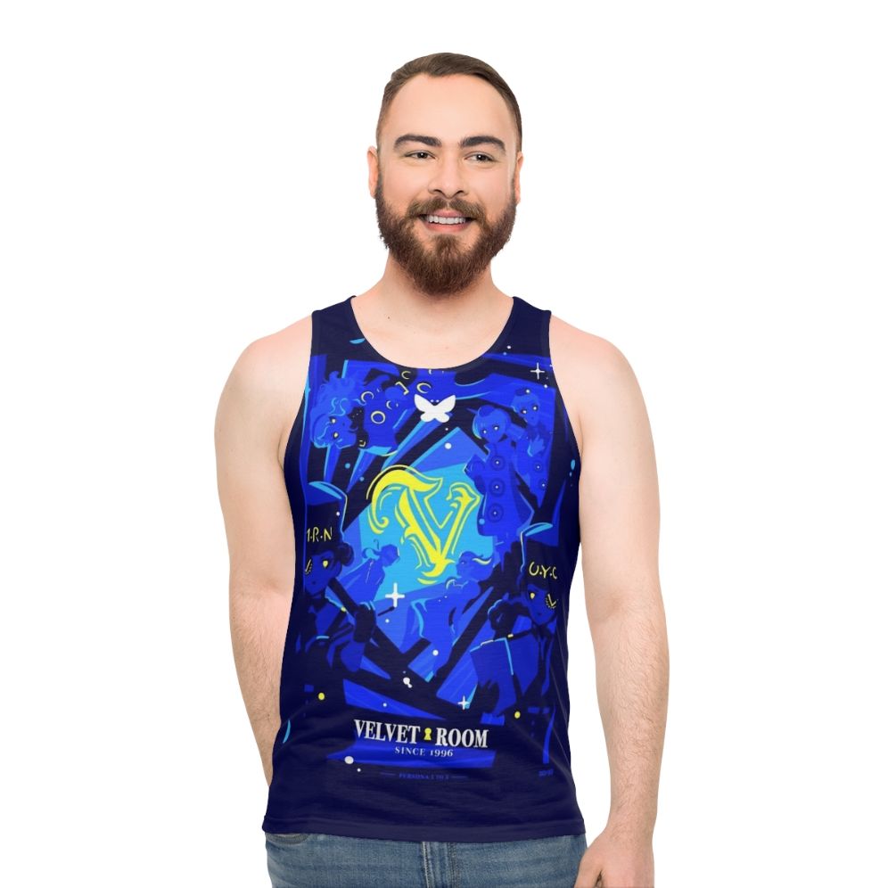 Persona 5 Velvet Room Unisex Tank Top