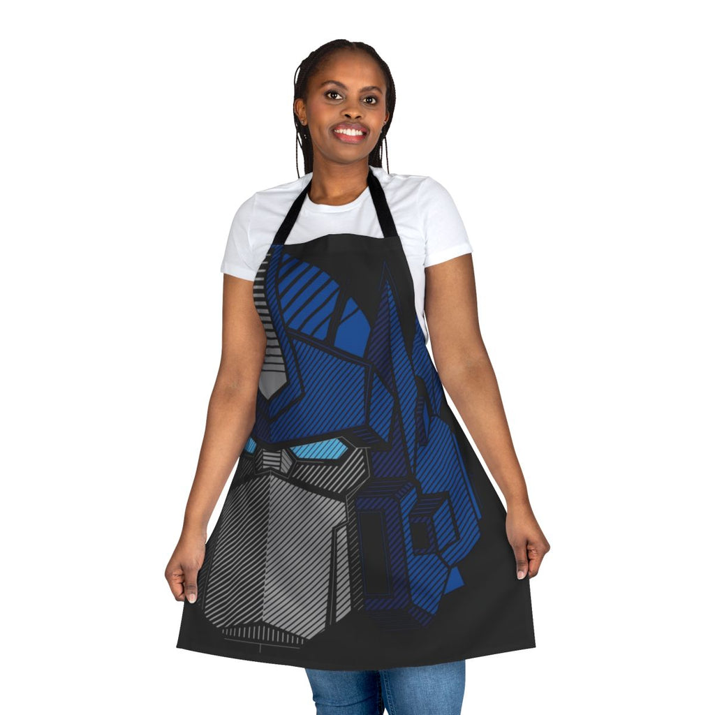 Personalized apron featuring a photo from the 100 Bad Days Tour by the AJR band.