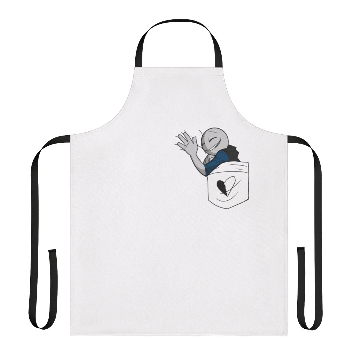 Personalized apron for him with pockets