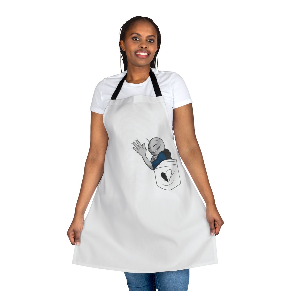 Personalized apron for him with pockets