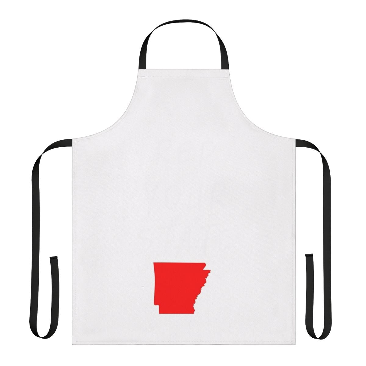 Personalized arkansas state pride apron for cooking and kitchen