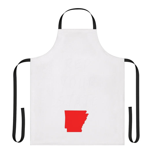Personalized arkansas state pride apron for cooking and kitchen