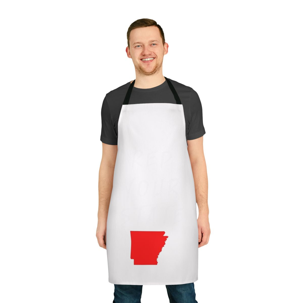 Personalized arkansas state pride apron for cooking and kitchen
