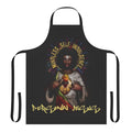 Apron featuring a personal jesus inspired design, perfect for fans of the band Mindless Self Indulgence