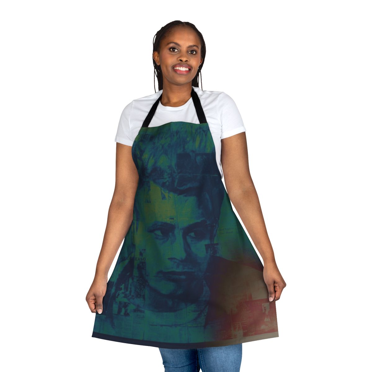 Personalized D Apron with custom design