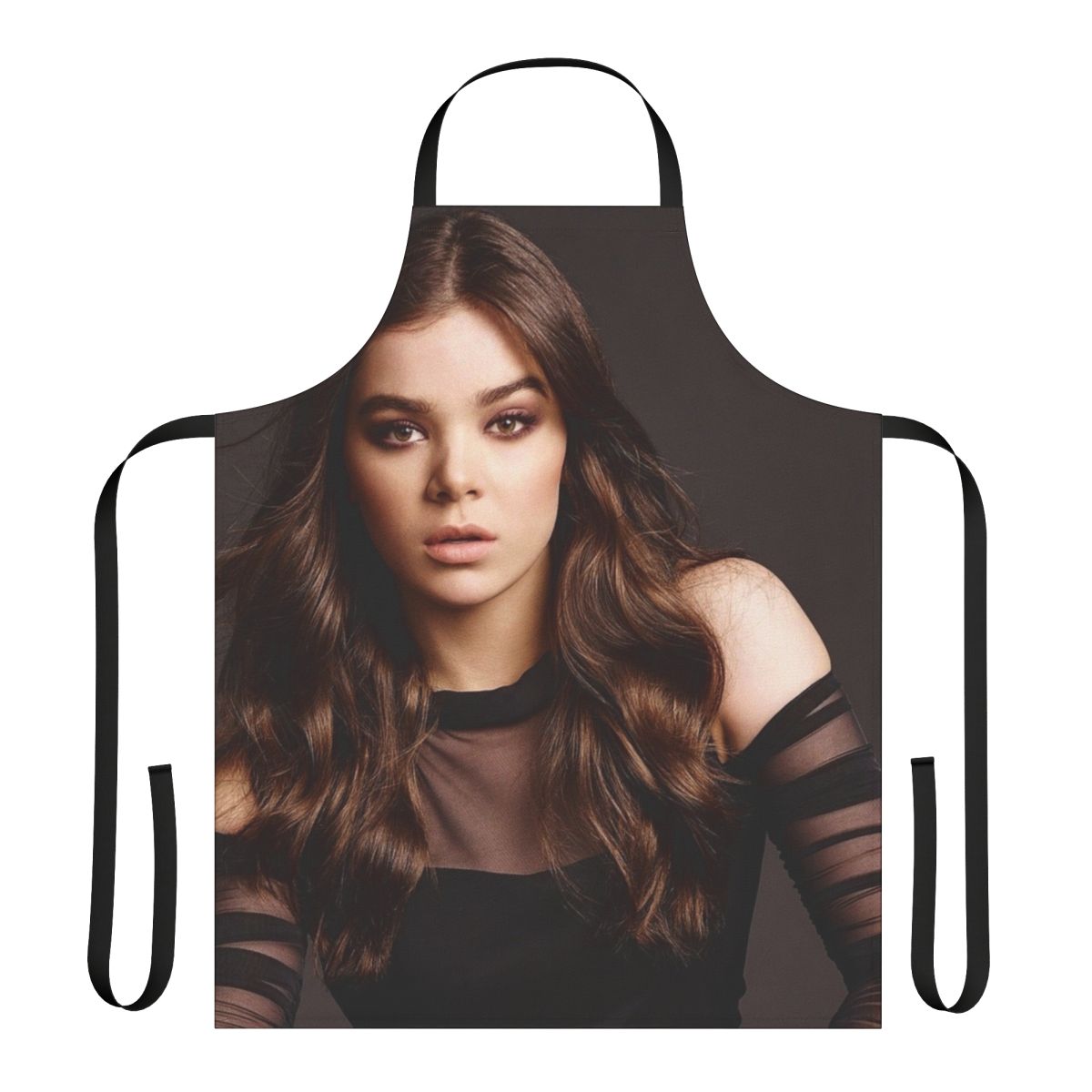 Hailee Steinfeld-inspired apron with custom design
