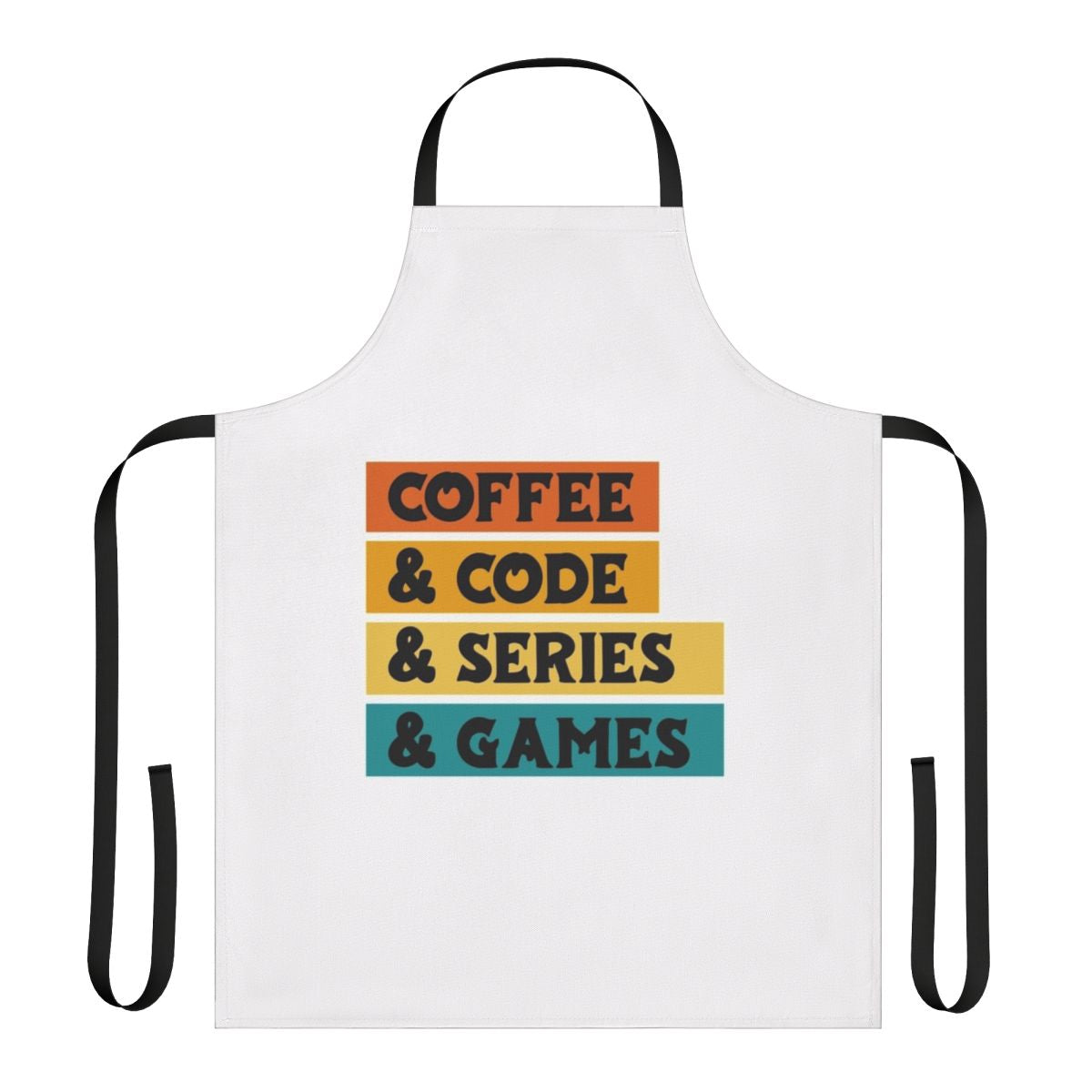 Personalized hobby apron with custom design