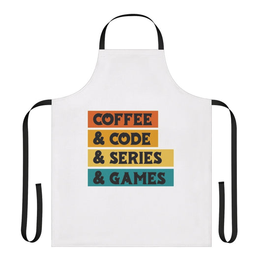 Personalized hobby apron with custom design