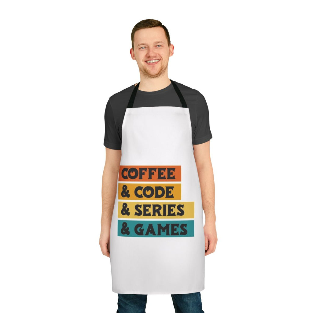 Personalized hobby apron with custom design