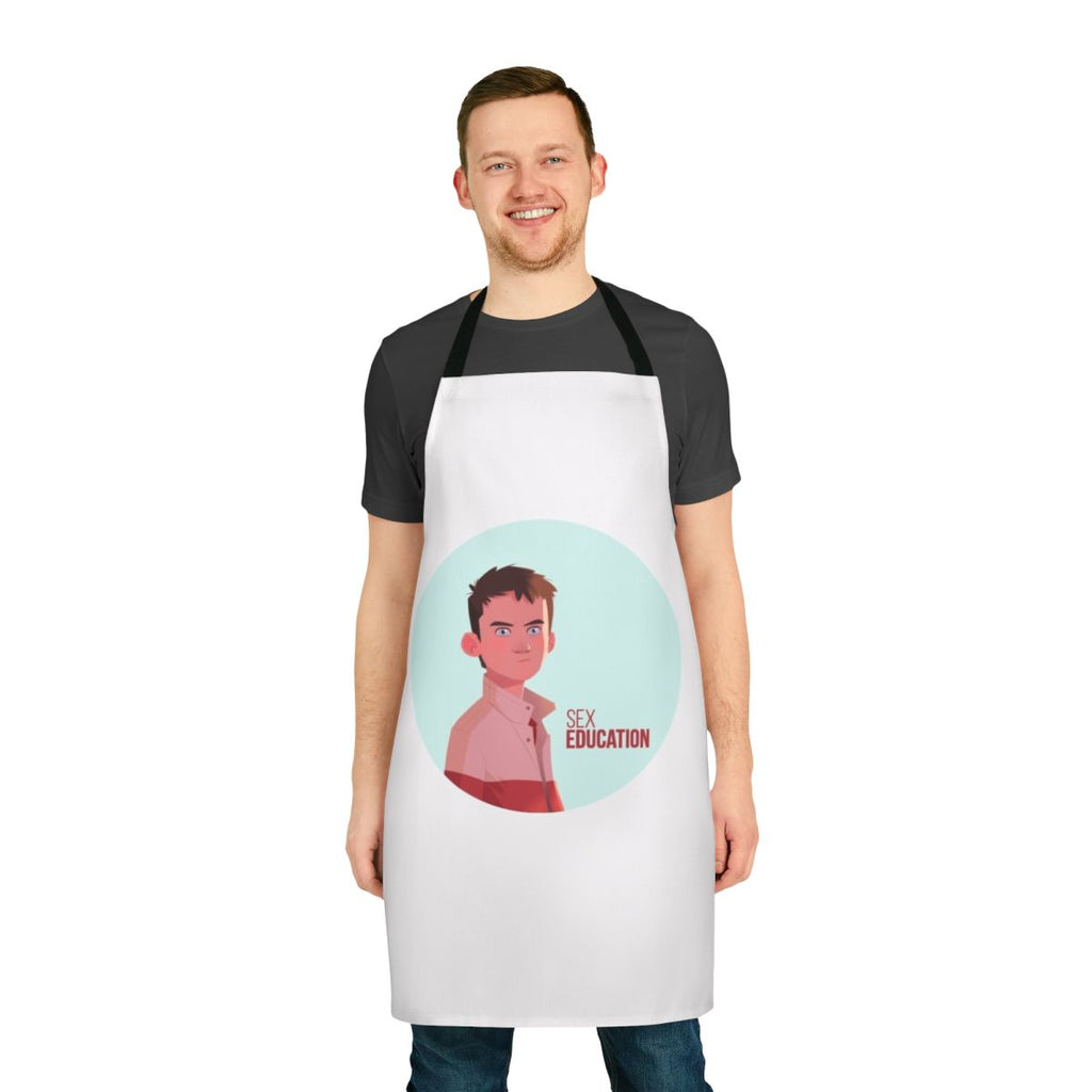 Personalized Sex Education Inspired Apron with Otis Milburn and Maeve Wiley