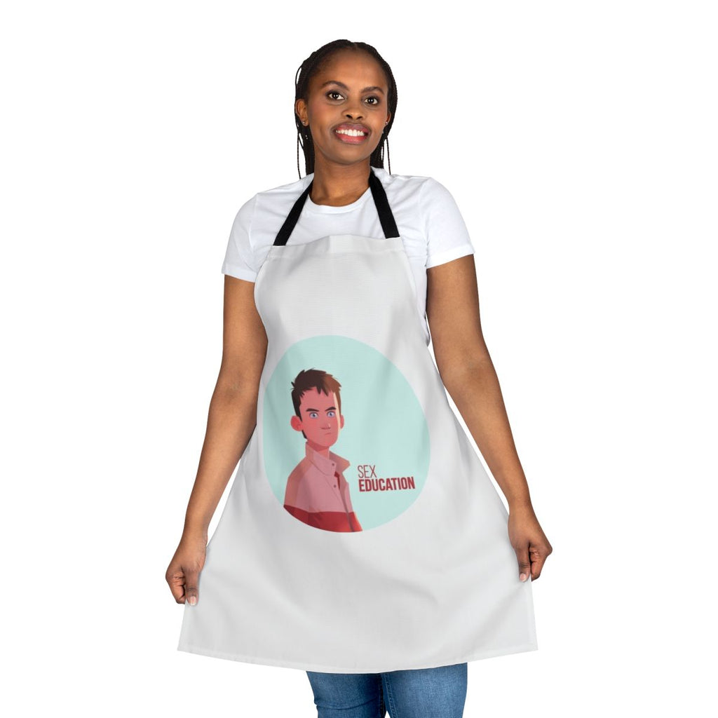 Personalized Sex Education Inspired Apron with Otis Milburn and Maeve Wiley