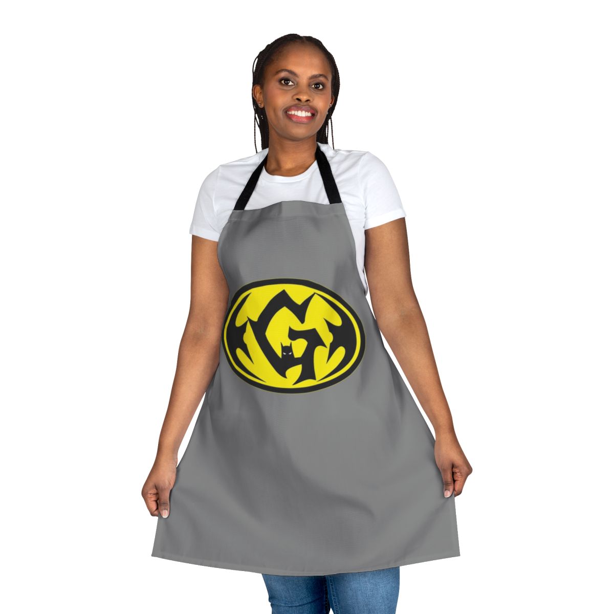 Personalized superhero alphabet letter name apron