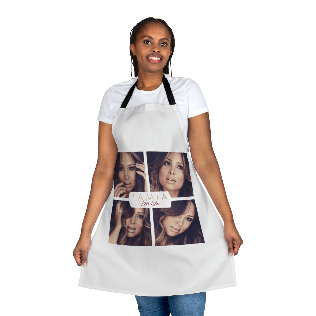 Personalized Tamia Fan Apron - Custom Cooking Accessory with Focus Keyword