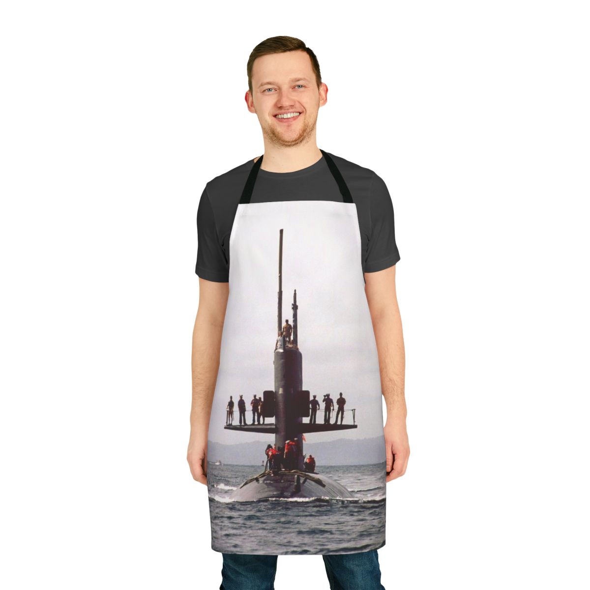 USS Scamp Submarine Apron with Ship's Store Logo