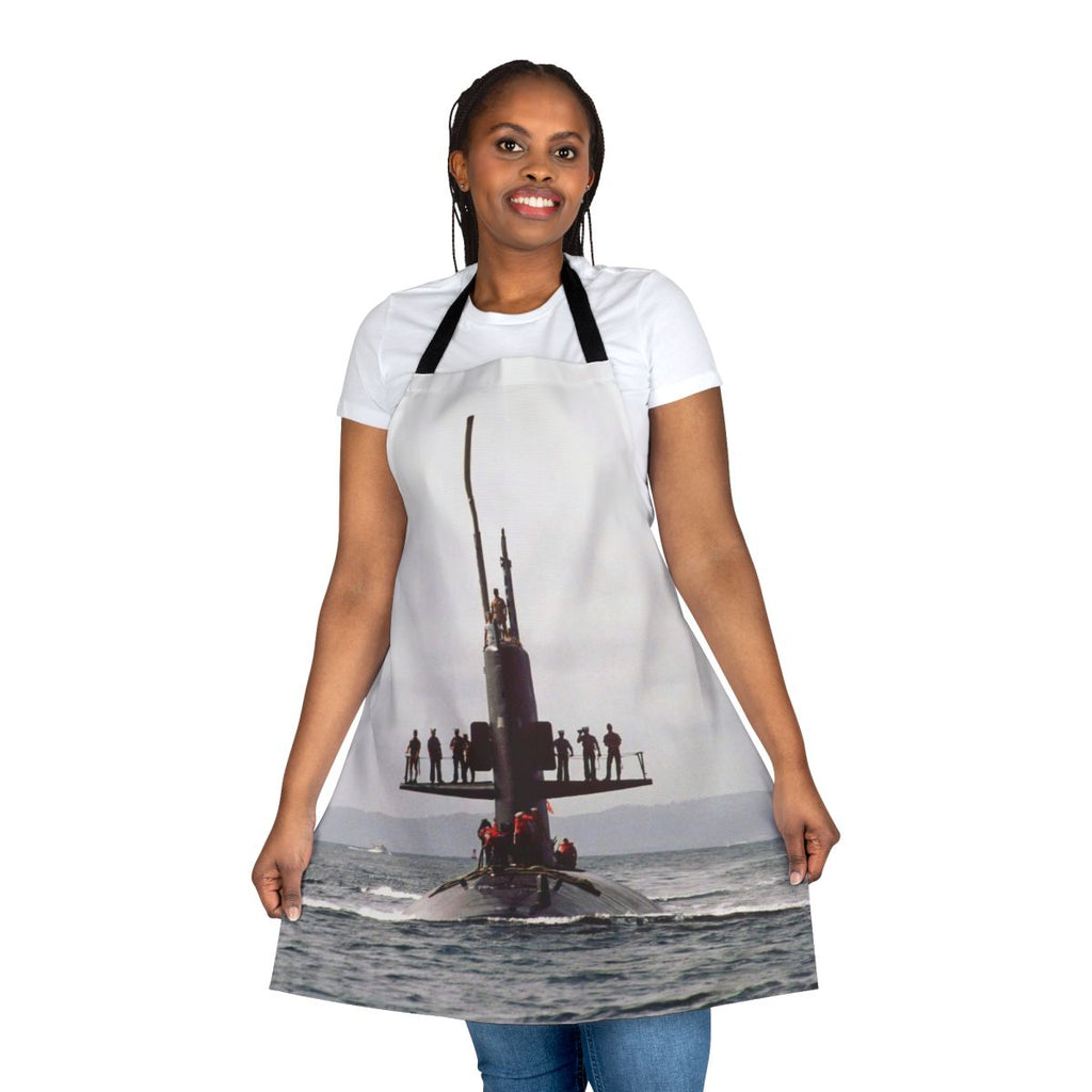 USS Scamp Submarine Apron with Ship's Store Logo