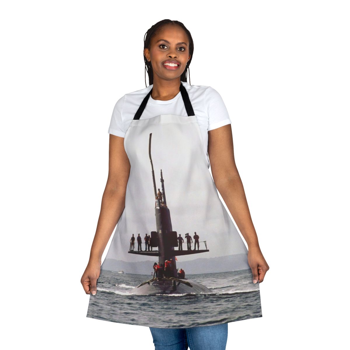 USS Scamp Submarine Apron with Ship's Store Logo
