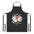 Peso Pluma-inspired apron featuring the artist's signature style and iconic imagery