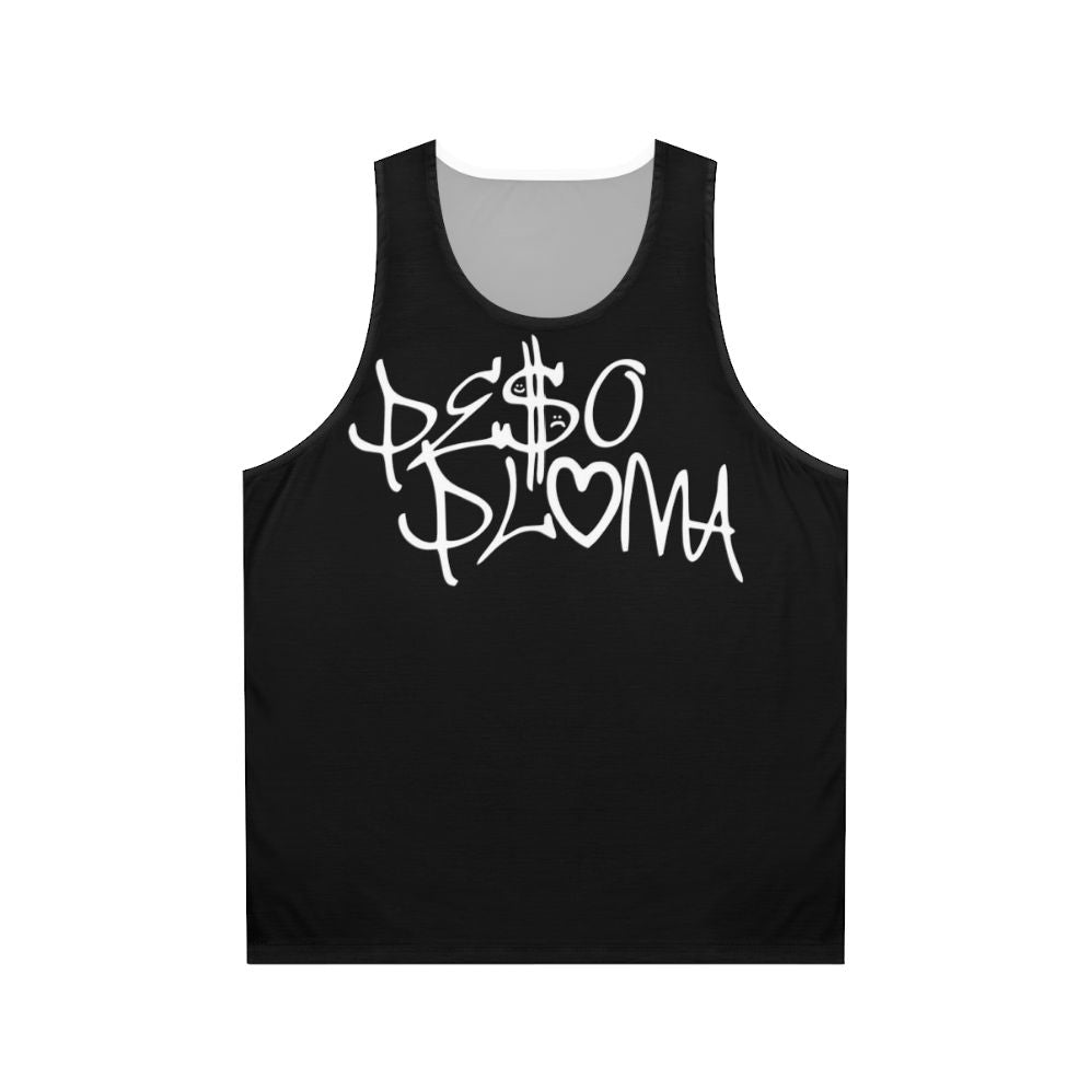 Peso Pluma retro unisex tank top