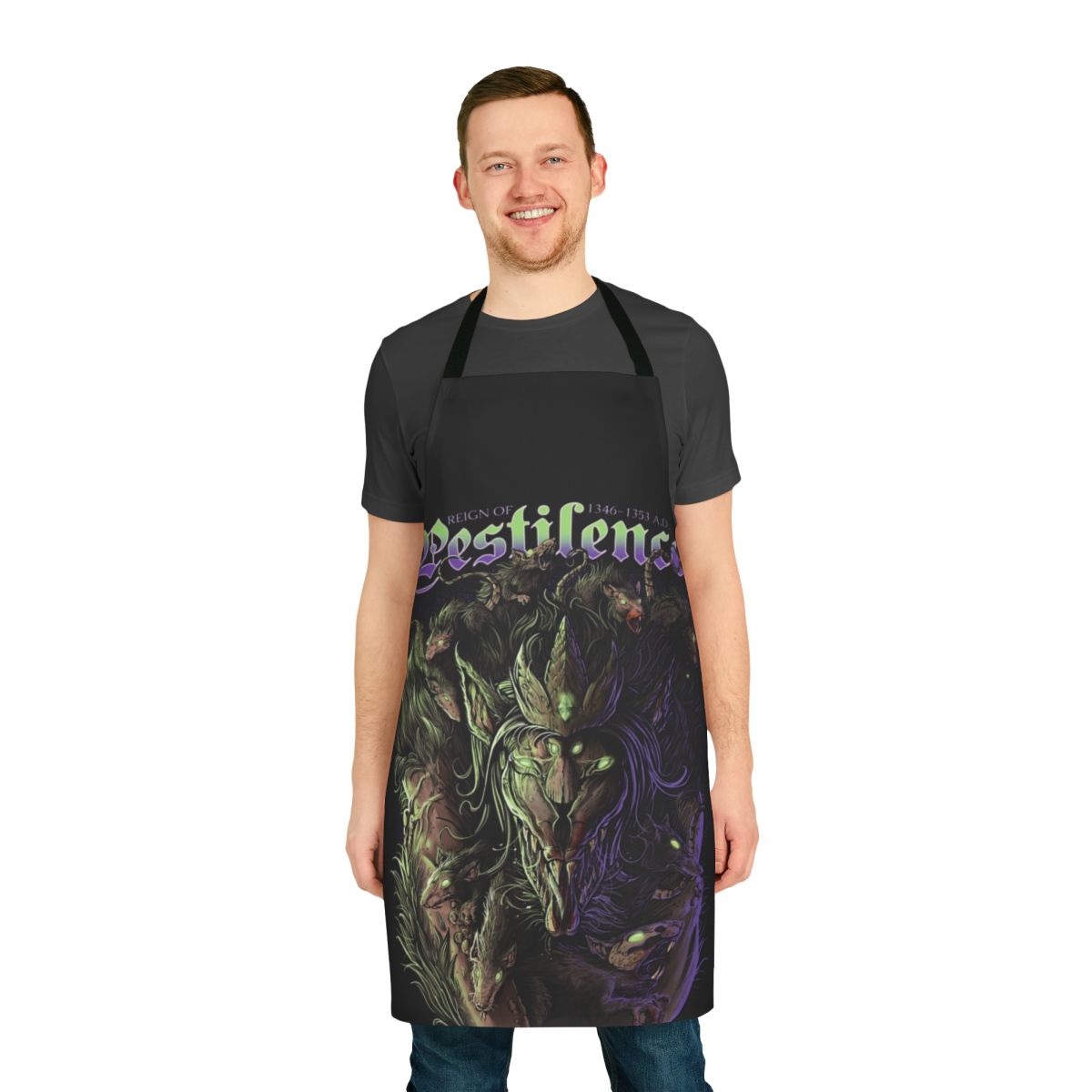 Pestilence King Fantasy Apron with Skaven and Vermintide Design