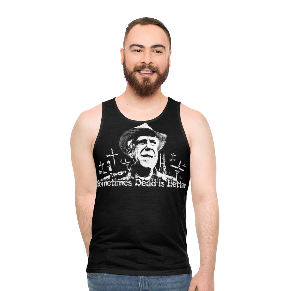 Pet Sematary Jud Crandall Unisex Tank Top
