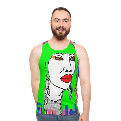 "Pete Burns Dead or Alive Music Pop Graphic Tank Top"