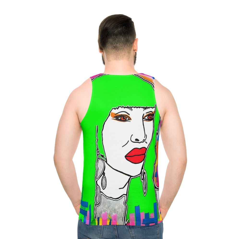"Pete Burns Dead or Alive Music Pop Graphic Tank Top"