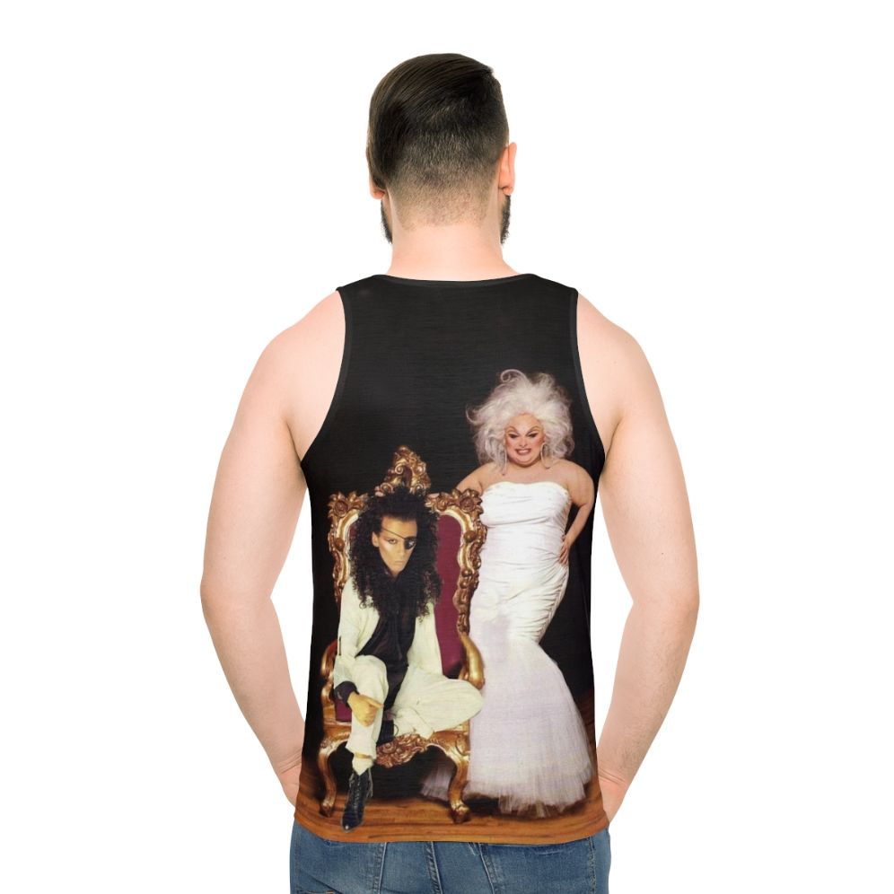 Pete Burns and Divine unisex tank top