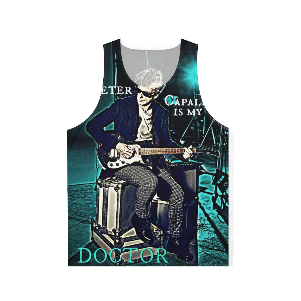 Peter Capaldi Unisex Tank Top for Doctor Who Fans