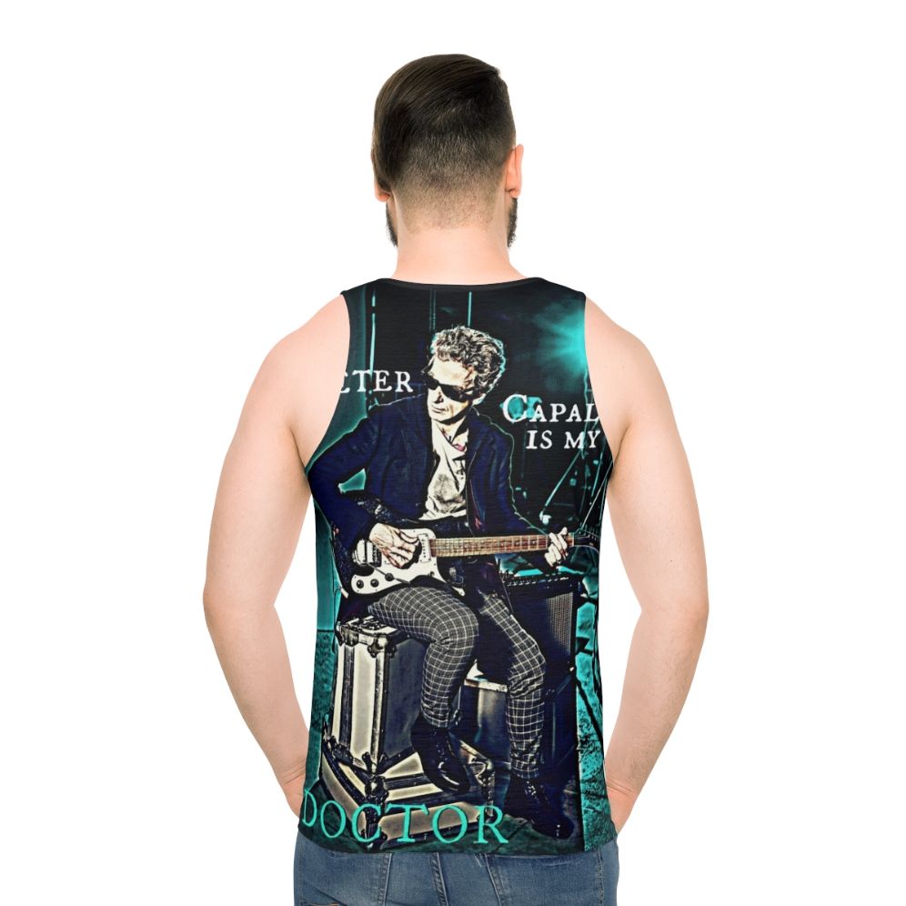 Peter Capaldi Unisex Tank Top for Doctor Who Fans