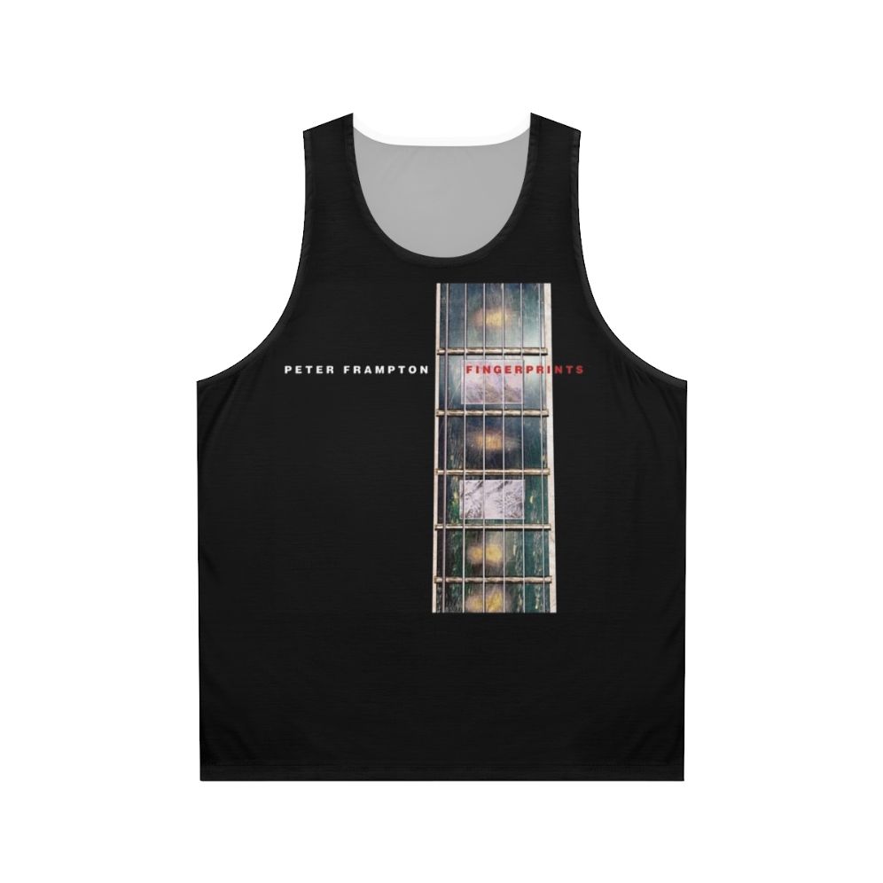Peter Frampton Unisex Tank Top with Iconic Fingerprints Album Cover